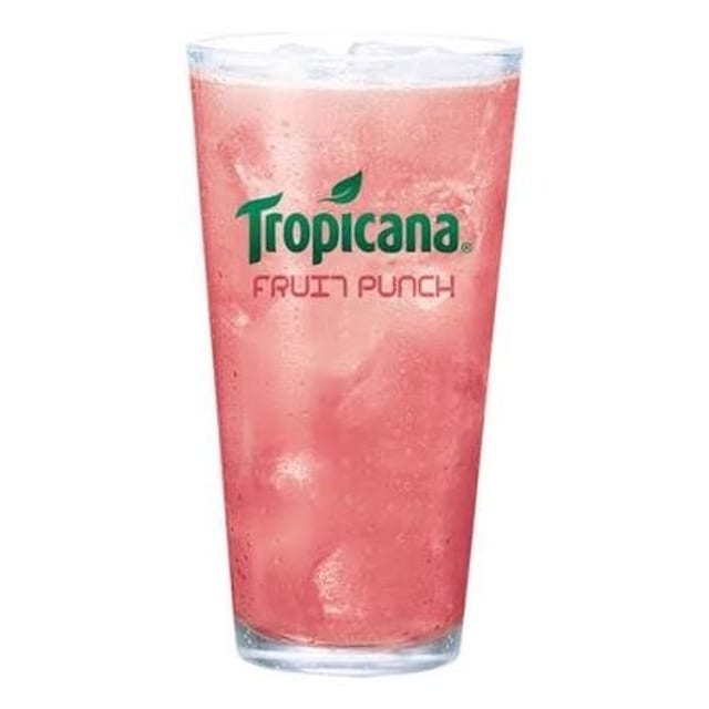 Tropicana Fruit Punch.